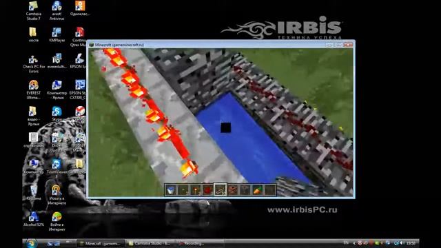 поршневая дверь в minecraft смотреть онлайн