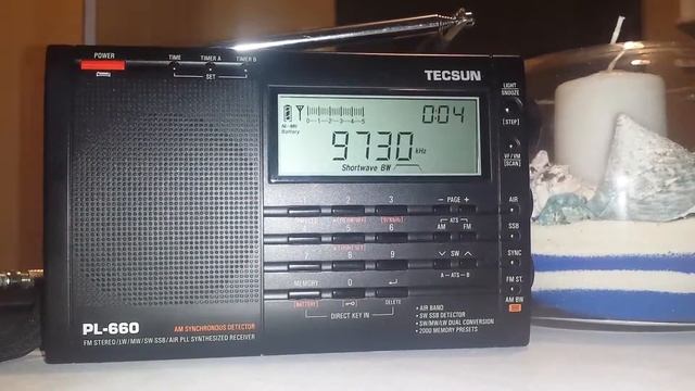 Tecsun PL-660 - SW - Radio Romania Int.