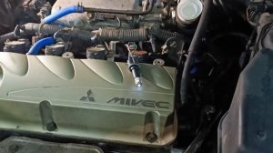 Проверка управления форсункой двигателя 4G69 Mitsubishi Outlander..