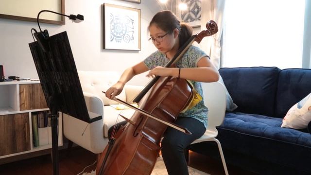 2020.08.14 Cello - Gavotte Op. 23 No. 2 Without Accompaniment.