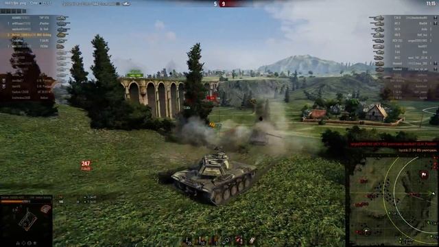 M41 Walker Bulldog, Вестфилд, Стандартный бой