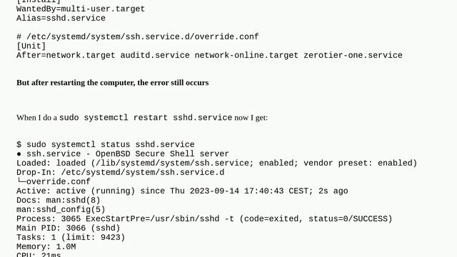 Unix: Reorder of launching Systemd services смотреть онлайн