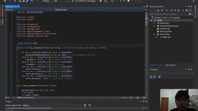 OpenGL | Create Point load and Simulasi sistem tata surya VStudio C++ смотреть онлайн