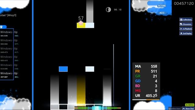 [Osu!mania] ★8.34 Houshou Marine - Ahoy!! 841k смотреть онлайн
