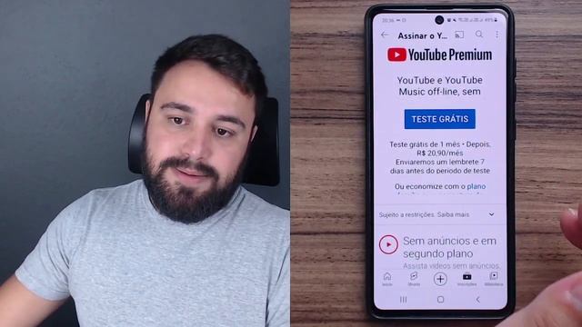 COMO ATIVAR E DESATIVAR O YOUTUBE PREMIUM смотреть онлайн