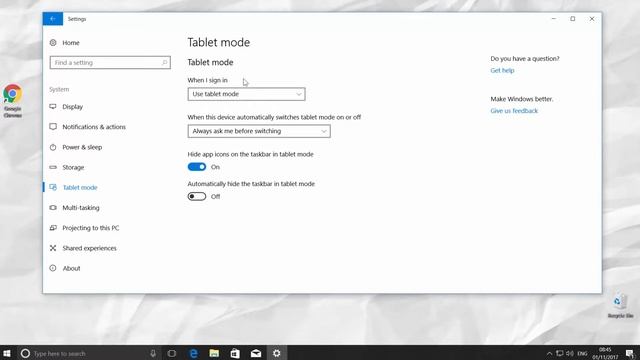 How to Enable or Disable Tablet Mode in Windows 10 | Turn On or Off Tablet Mode in Windows 10 смотреть онлайн