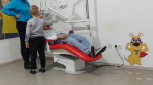 город профессий. малыш стоматолог