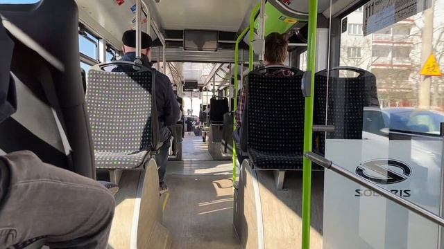 Solaris Urbino 18 IV electric FL #953 MZA Warszawa [🚍111] смотреть онлайн