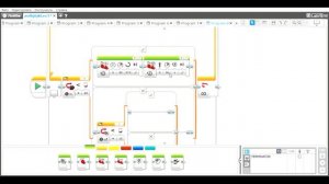 Программа для соревнования "Слалом по линии"