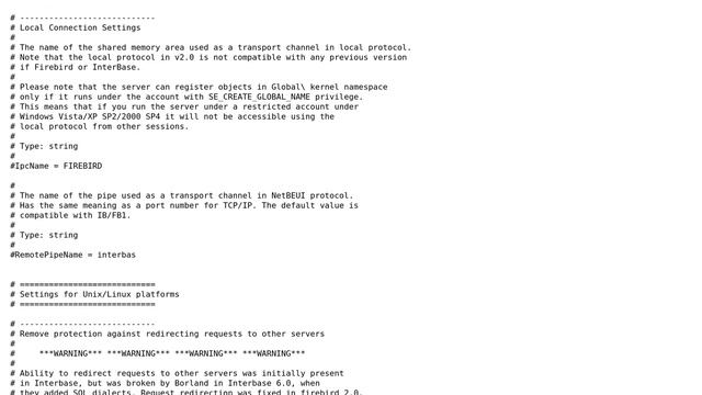 Is there any workaround to make Firebird v2.5 under Arch Linux attach existing databases and... смотреть онлайн