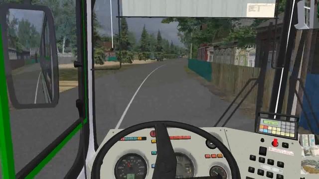 OMSI 2. Мичурино 0.8. По маршруту №2 до Автостанции смотреть онлайн
