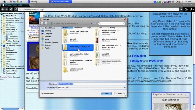 HD Video In Windows Movie Maker Tutorial HD (WindowsMovieMakerTutorial) смотреть онлайн