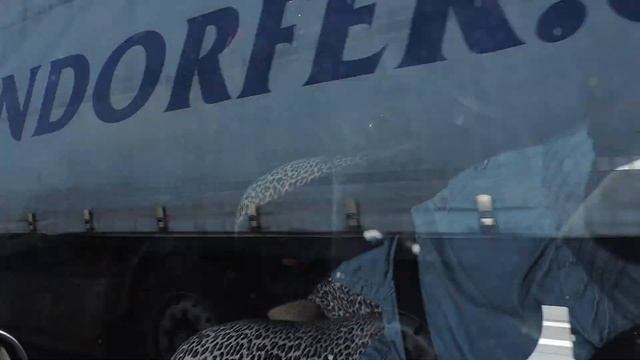 Германия. Мюнхен. Проезжаем мимо стадиона Allianz Arena смотреть онлайн