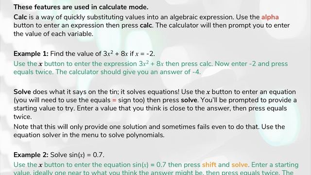 KS5 Maths: Using the Extra Features on a Classwiz Calculator - A Beyond Explanation смотреть онлайн