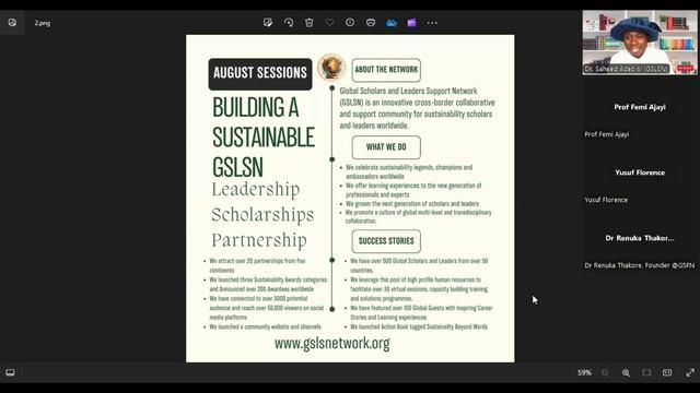 GSLSN Note 1: Building Sustainable Network, Review of Focuses and Statements of Intent and Services смотреть онлайн