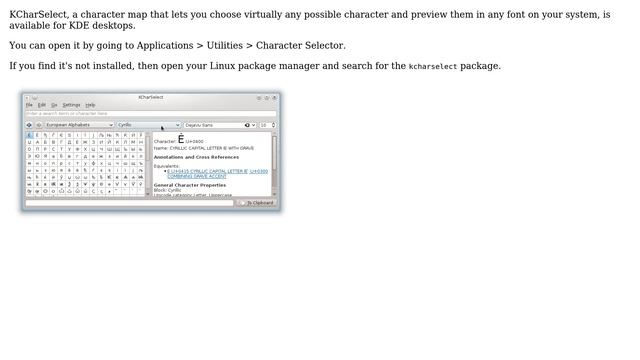 Character Map in linux? (4 Solutions!!) смотреть онлайн