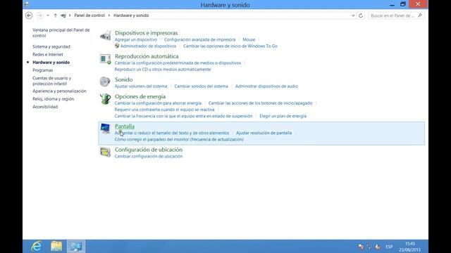 Curso de Windows 8 - 10. Introduccion al panel de control смотреть онлайн
