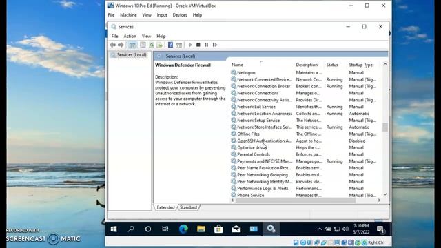 Using Windows 10 Services Console смотреть онлайн