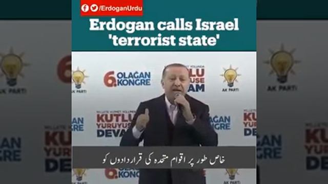 Brave Man||Erdogan Calls Israel Terrorist State смотреть онлайн