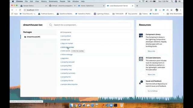 Local Development For Lightning web component смотреть онлайн