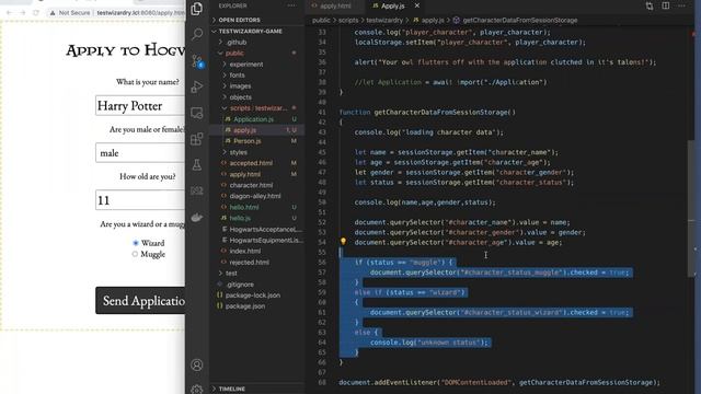 TestWizardry Web Development 14 смотреть онлайн