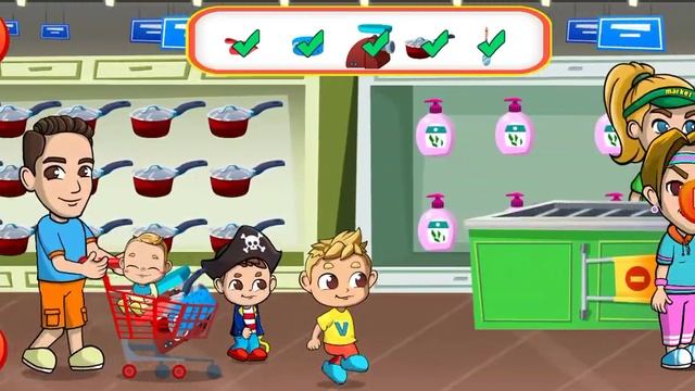 N&V game supermarket game level 2||only Android gamers#newgame смотреть онлайн