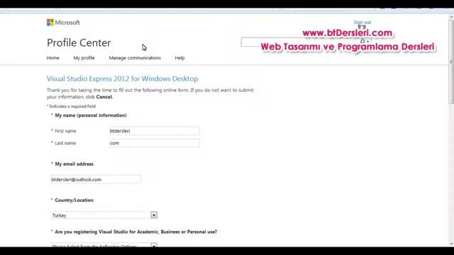 Visual Studio 2012 Kurulumu смотреть онлайн