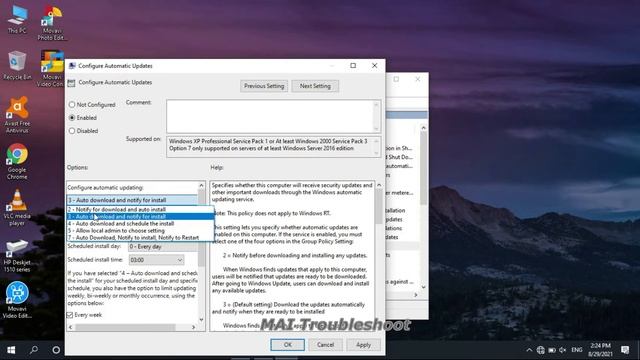 How to disable automatic Windows Updates in Windows 10 Permanently | MAI Troubleshoot смотреть онлайн