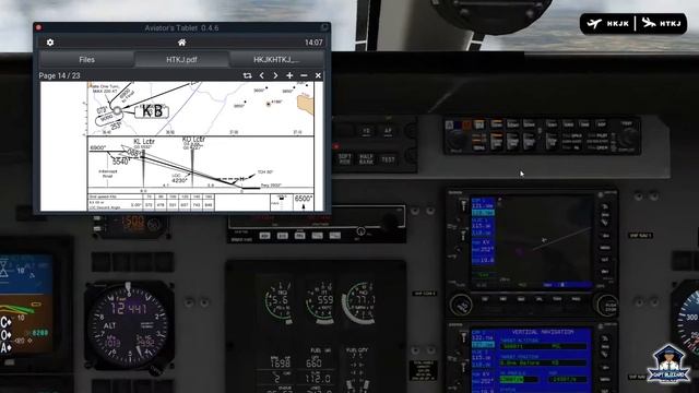 Kilimanjaro (HTKJ) High Level VOR ILS Approach | PC-12 [X-Plane 11] смотреть онлайн