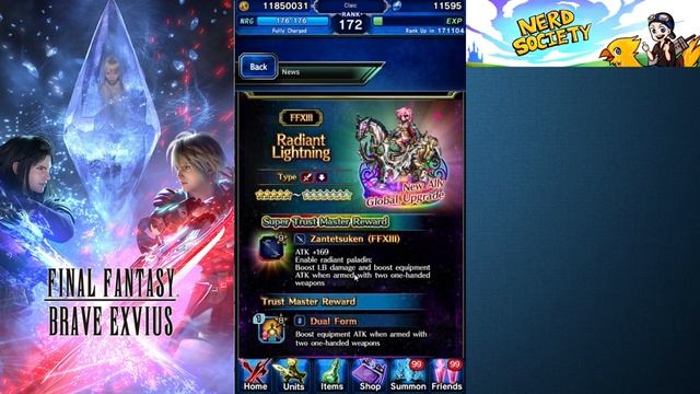 CG Lightning MUST HAVE TMR! Veteran Anniversary Rewards! - [FFBE] Final Fantasy Brave Exvius смотреть онлайн