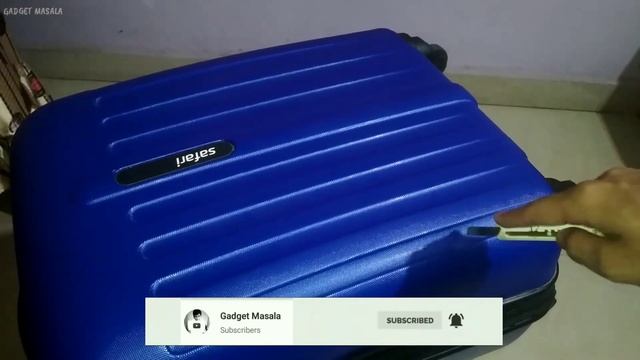 SAFARI Trolley Luggage Bag Review смотреть онлайн