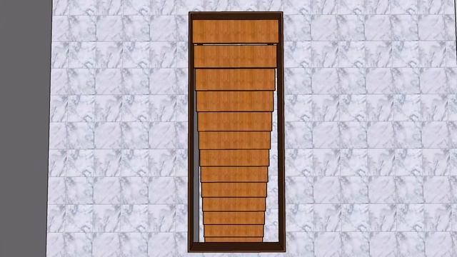 Эскиз лестницы открытий каркас, зигзаг. смотреть онлайн