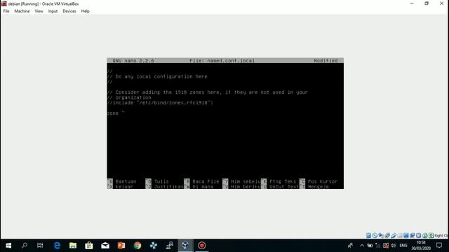 Tugas konfigurasi DNS server debian 8 dengan Virtual Box смотреть онлайн