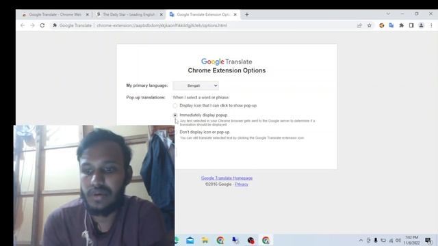 How to add google translator extension in google chrome Bangla tutorial смотреть онлайн