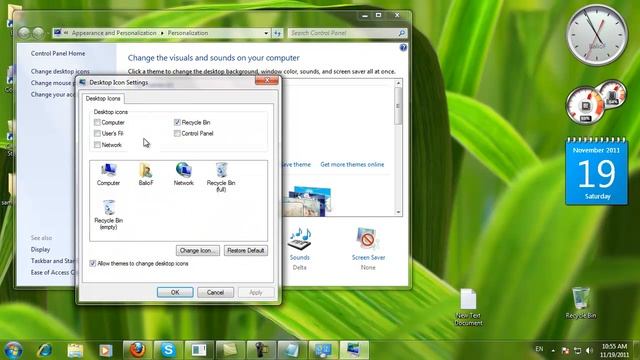 Как да махнем кошчето от Desktop Windows 7 смотреть онлайн