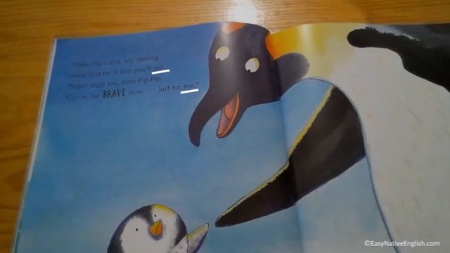 ESL Pronunciation Practise - Storytime - Be Brave Little Penguin - EASY NATIVE ENGLISH for ESL смотреть онлайн
