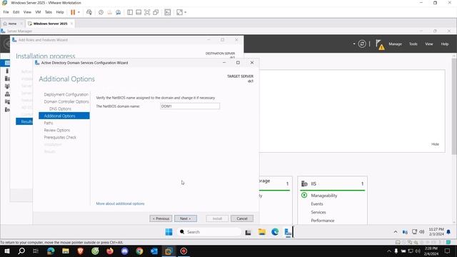 Cách Triển Khai Dịch Vụ ADDS Trên Windows Server 2025 смотреть онлайн