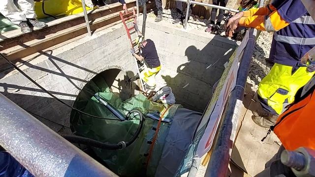 Danphix S.p.A. | Per la prima volta al Mondo relining UV-C.I.P.P. con diametro 2 metri смотреть онлайн