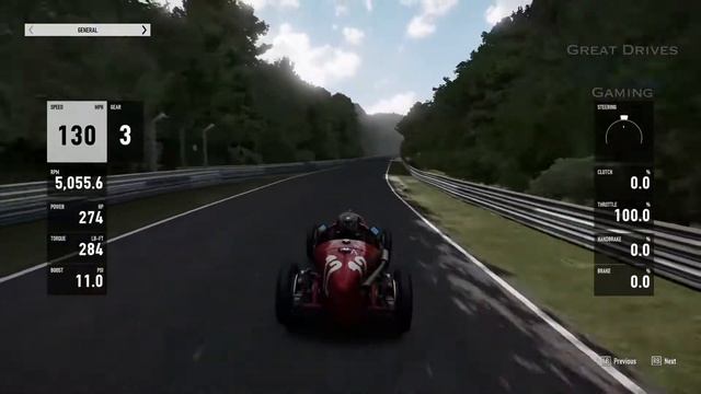 1934 Alfa Romeo P3 Nurburgring Leaderboard Lap Forza 7 смотреть онлайн