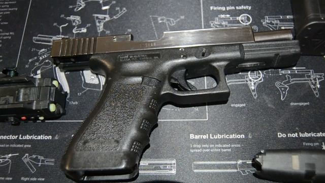 HARD CHROME FULL SIZE GLOCK 22 40 CAL / 357 SIG CONVERSION смотреть онлайн