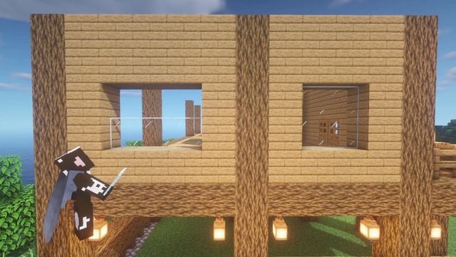 Minecraft: How to Build a 2 Player Survival Base | Tutorial #4 смотреть онлайн