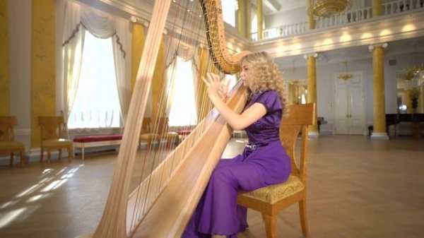 E. Walter-Kühne, Fantasie from the opera "Faust". Alisa Sadikova, harp.