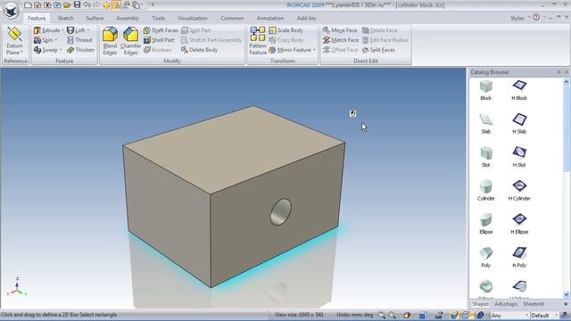Drag and Drop. IronCAD Next Generation смотреть онлайн