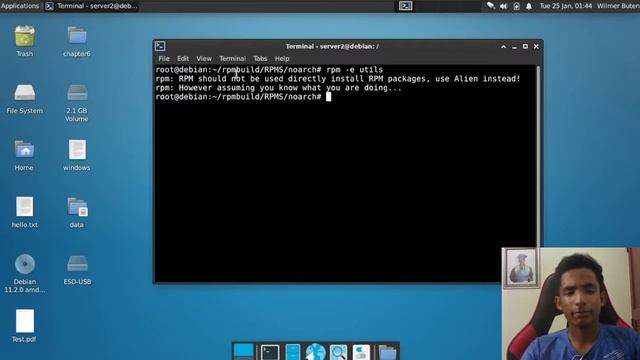 2.2 (A) || Experiment 17-5 - Administración de paquetes (5) || Debian 11 смотреть онлайн