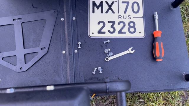 Буран АДЕ Лидер. Установка ГОС номера .