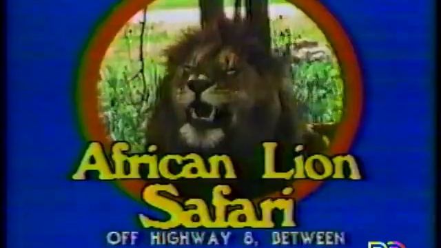 AFRICAN LION SAFARI COMMERCIALS OF THE 1980s смотреть онлайн