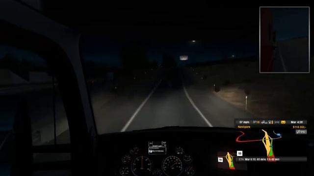 American Truck Simulator with Logitech Driving Force GT смотреть онлайн