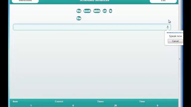 Speech Recognition using the Google Chrome browser смотреть онлайн