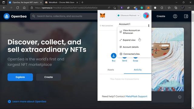 How to connect Meta Mask wallet to any websites (Easy Trick) смотреть онлайн