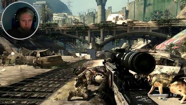 Call of Duty Ghosts: Gameplay Playthrough w/ Facecam Part 2 - Brave New World (Mission 2) смотреть онлайн